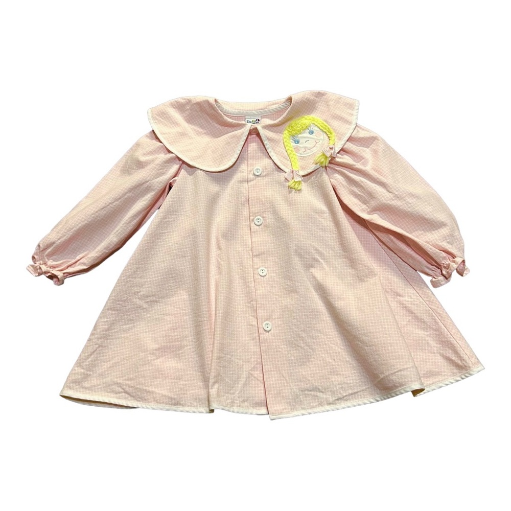 The Bailey Boys Rare vintage girl’s wide collar gingham dress
